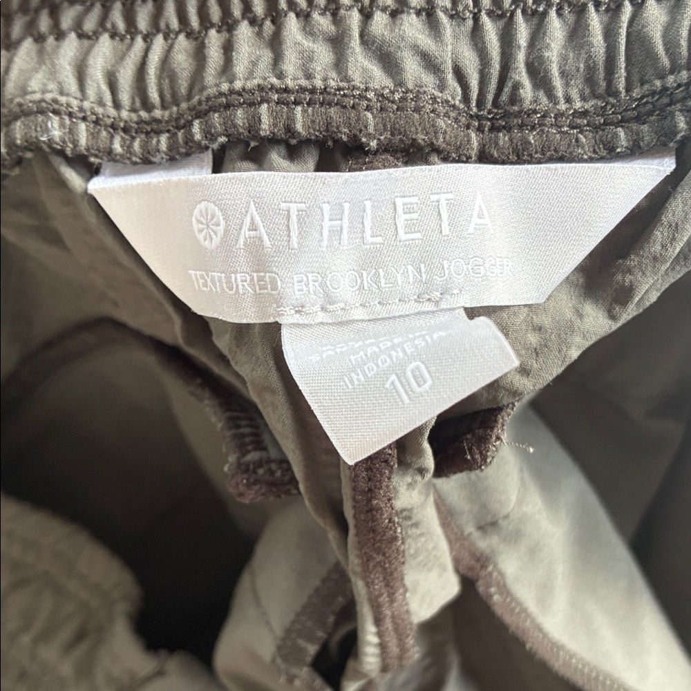 2 Pairs of Athleta Textured Brooklyn Joggers - Picture 2 of 5